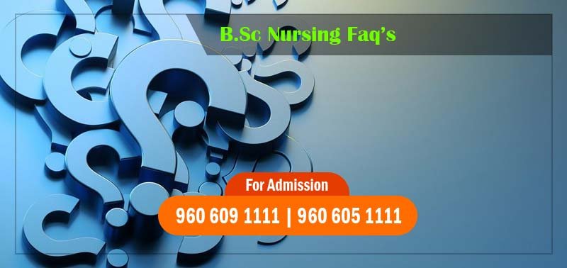 BSc Nursing Faq's